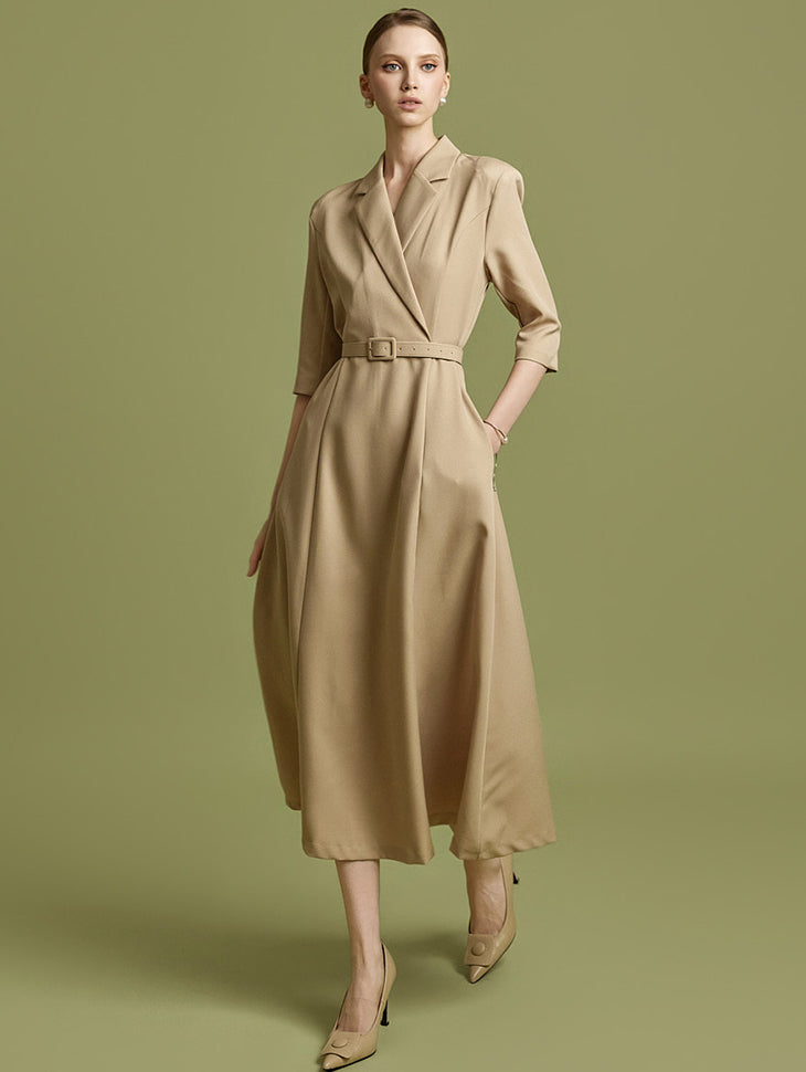 D5359 Dress with Belt