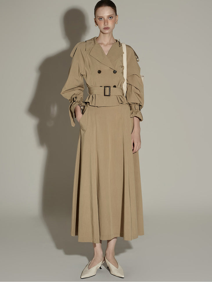 D5375 Trench Two-Piece Set