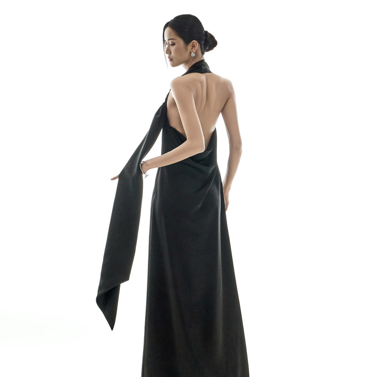 D5420 Drape Dress