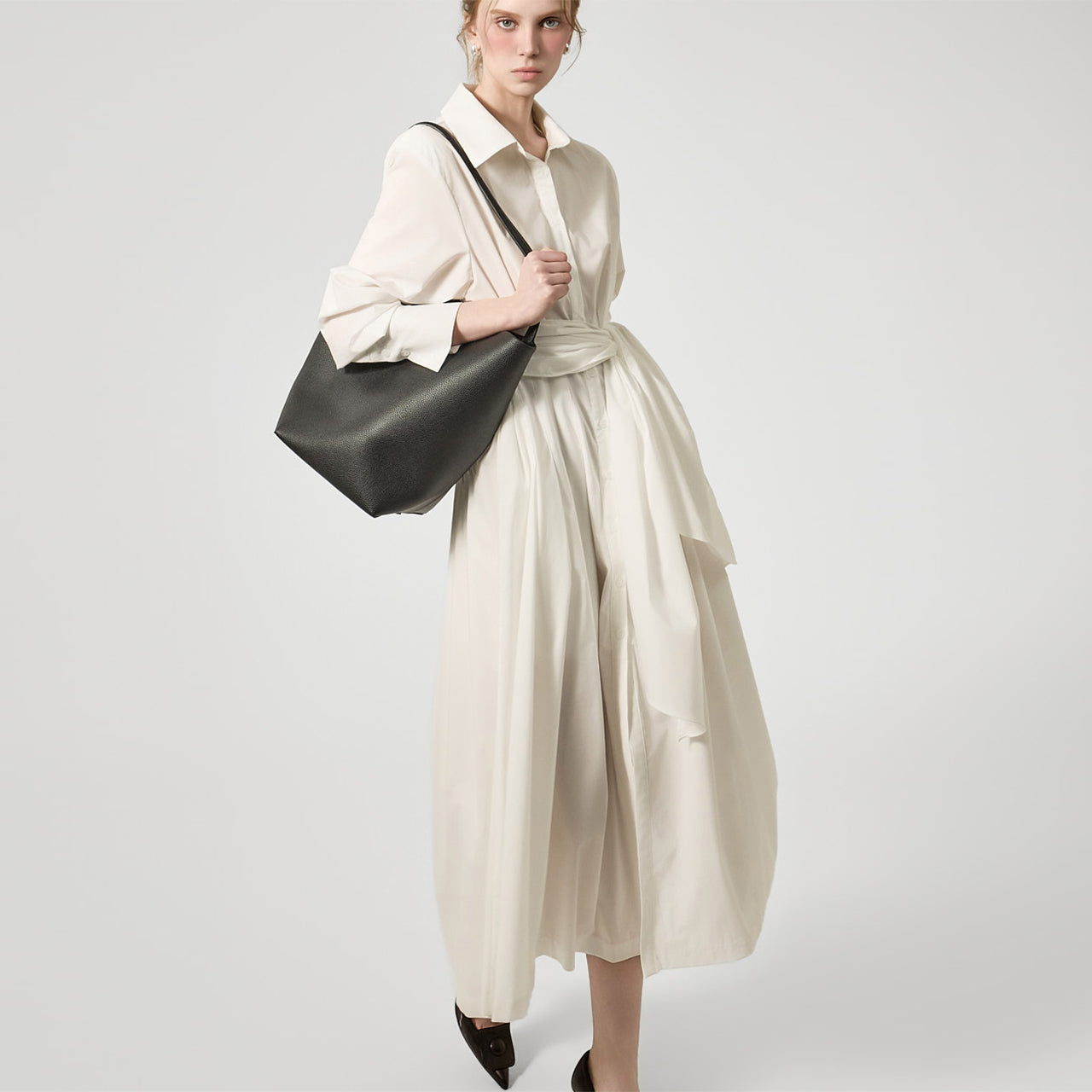 D5483 シャツドレス