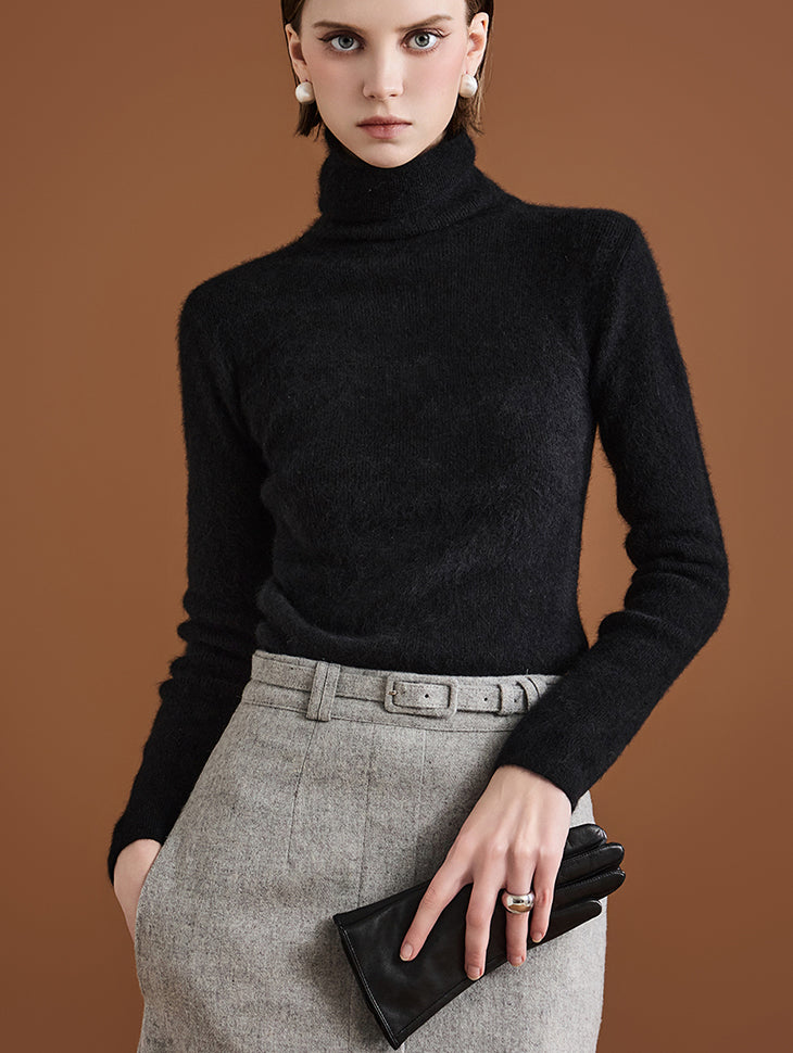 E3230 Turtle-Neck Wool Knit