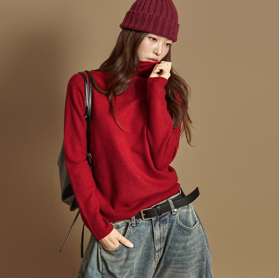 E3960 High-Neck Knit