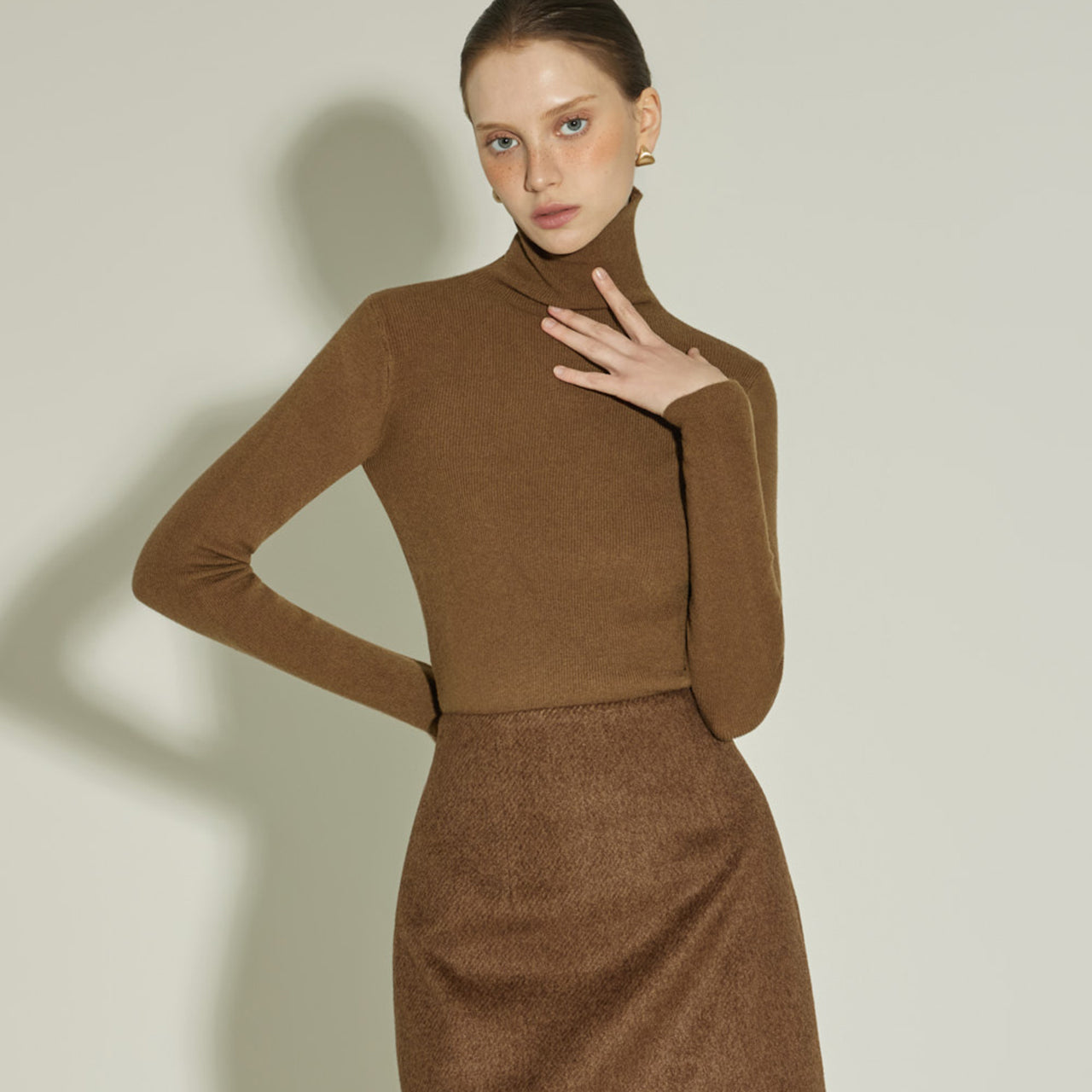 E4030 Ribbed Knit Top