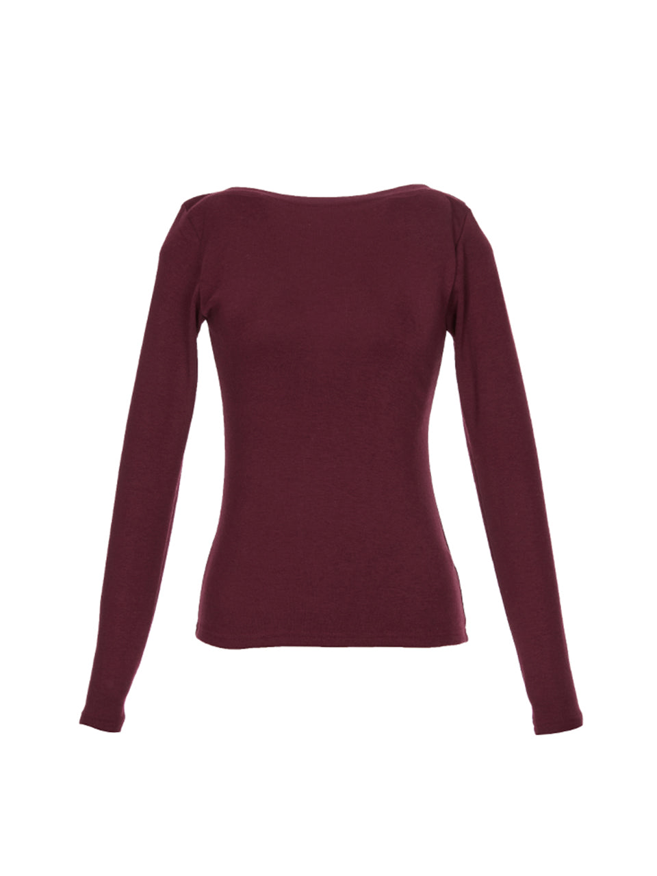 E4042 Loose Neck Fleece Top