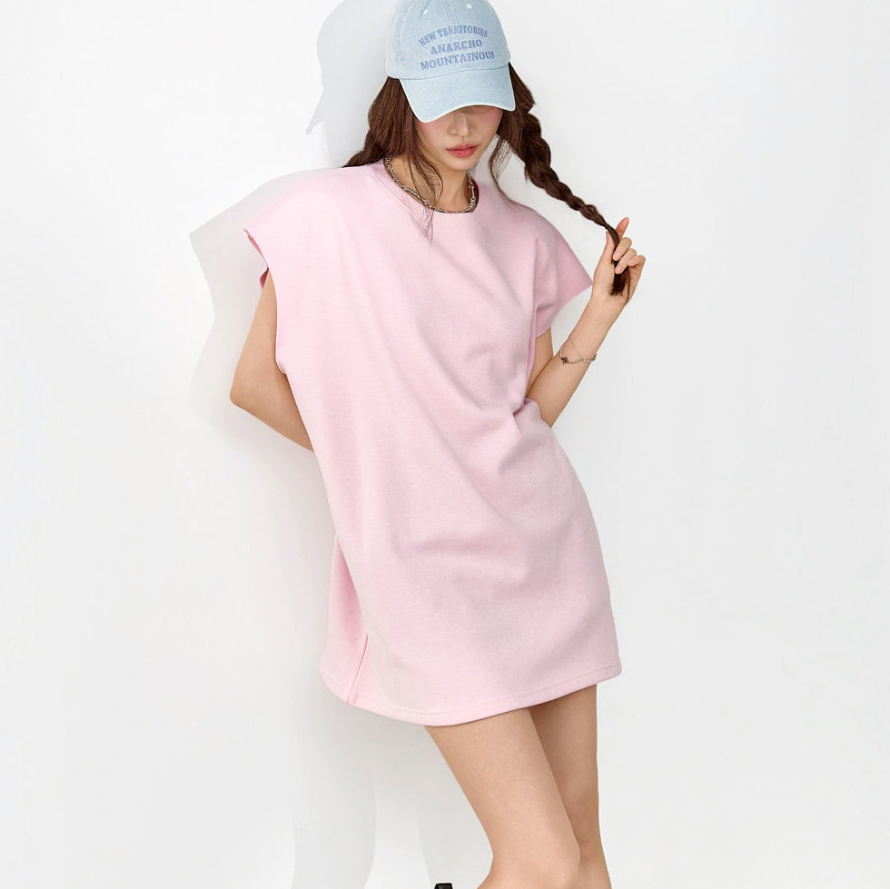 E4091 Cut-Out Fleece Top