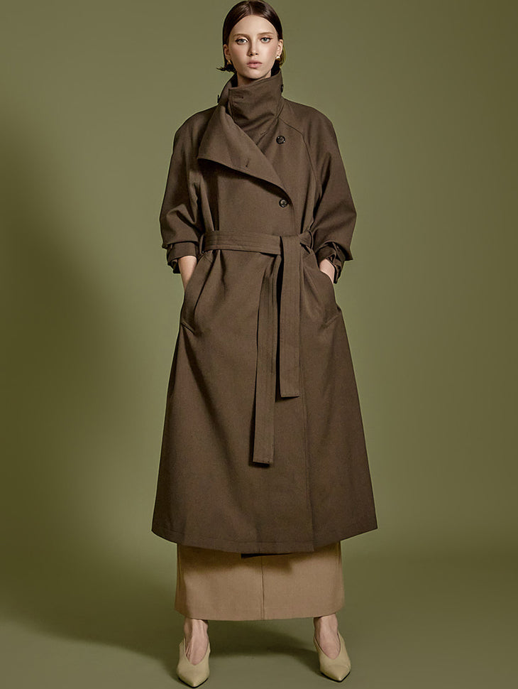 J2388 Trench Coat with Belt