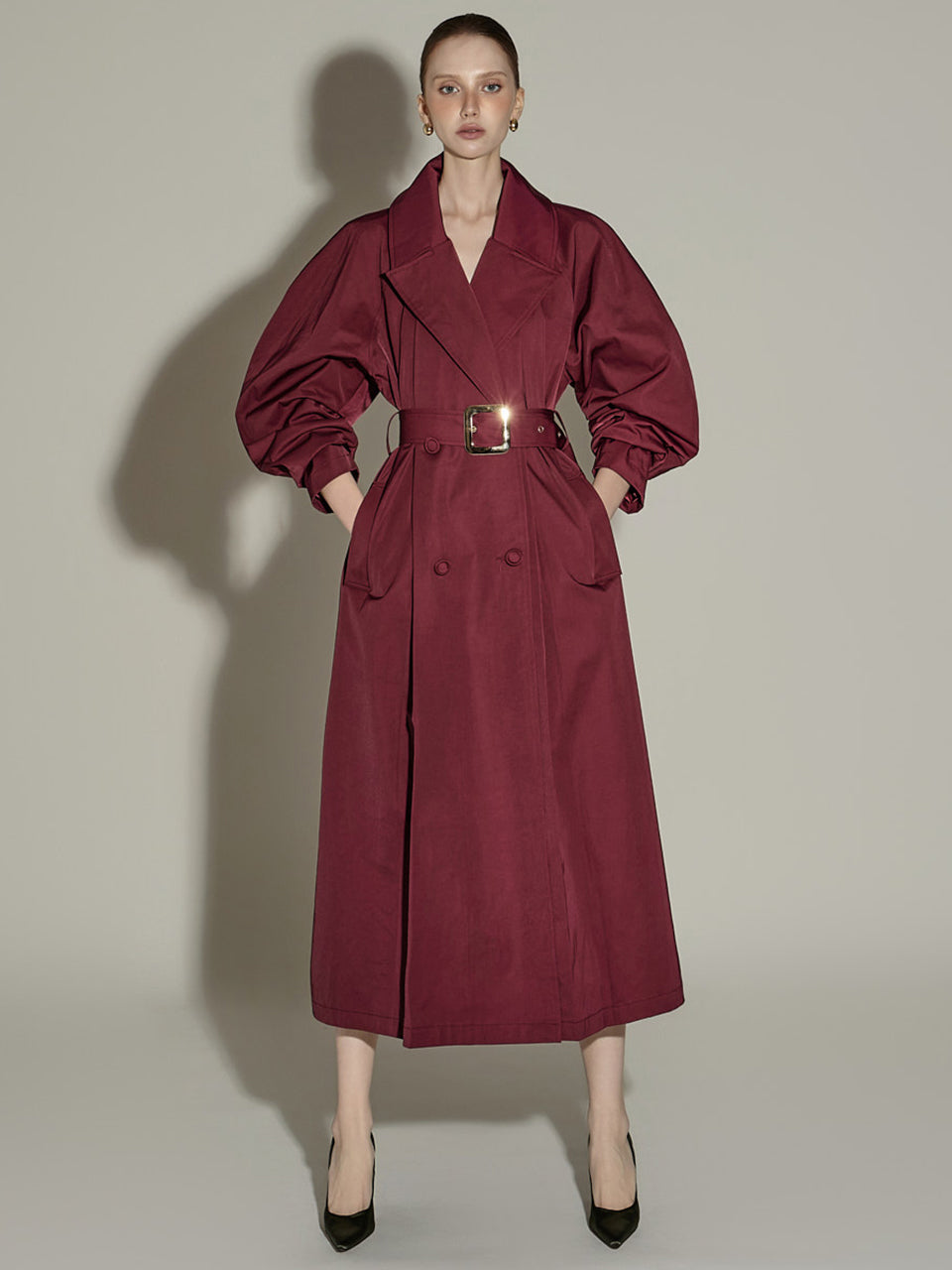 J2631 Trench Coat with Belt