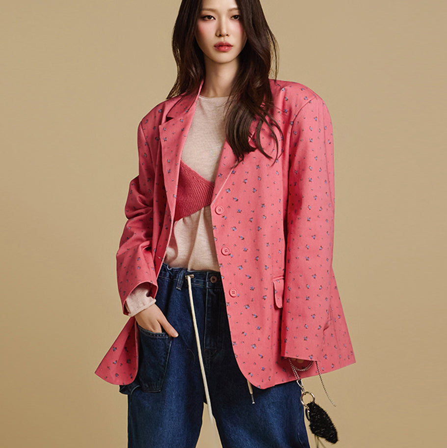 J2659 Flower Pattern Jacket