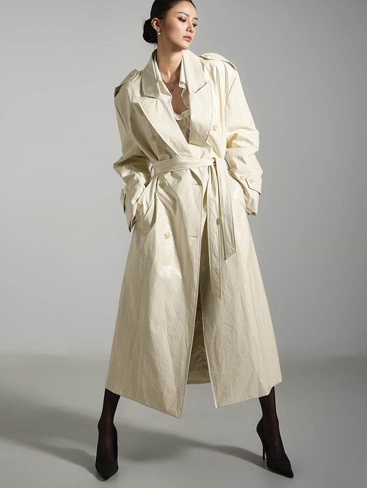 J2670 Trench Coat with Belt