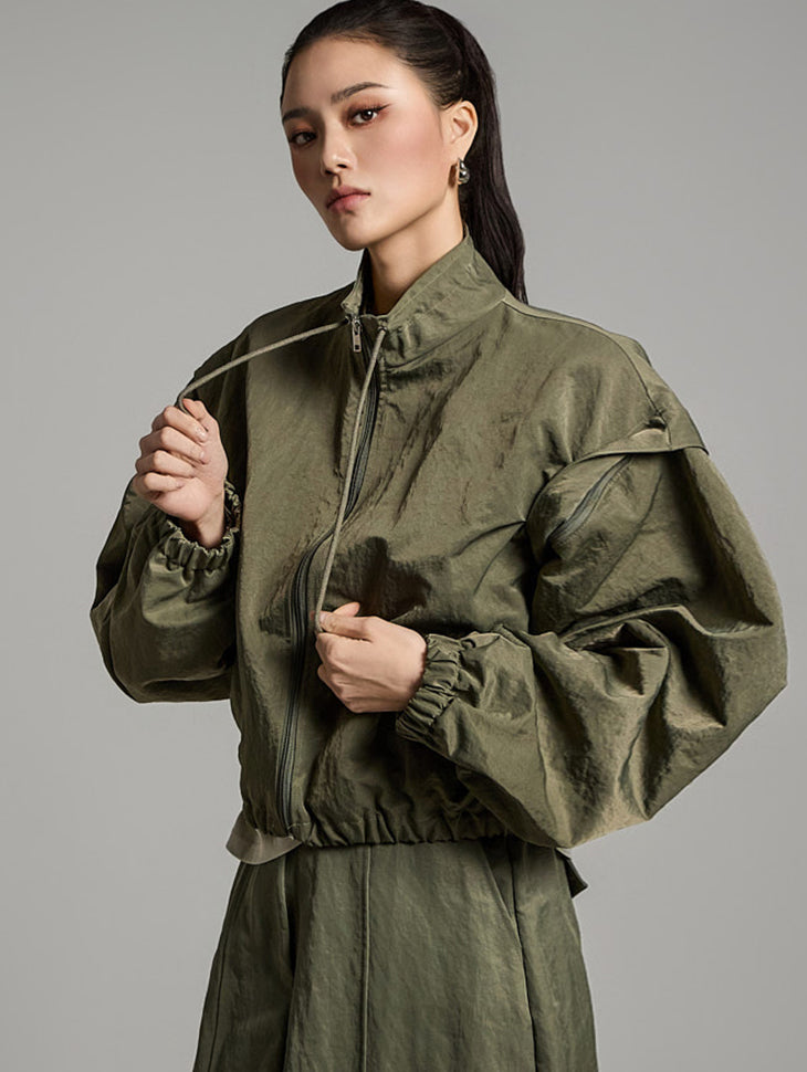 J2689 Multi-Way Bomber Jacket