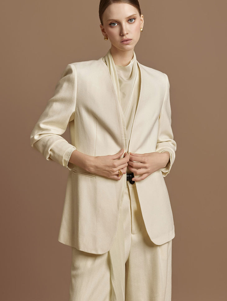 J2830 Collarless Jacket