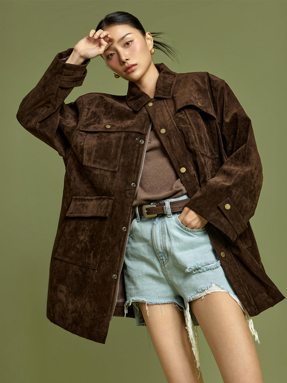 J2834 Suede Jacket