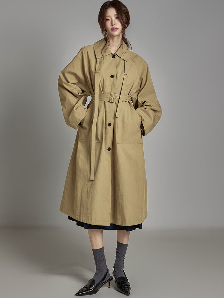 J2859 Trench Coat with Belt