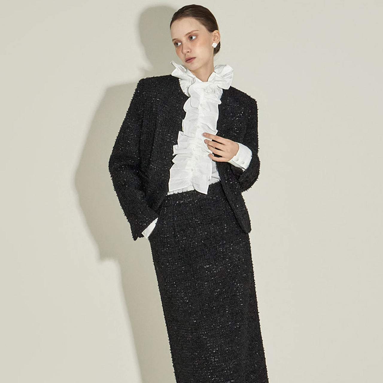 J2956 Tweed Wool Jacket