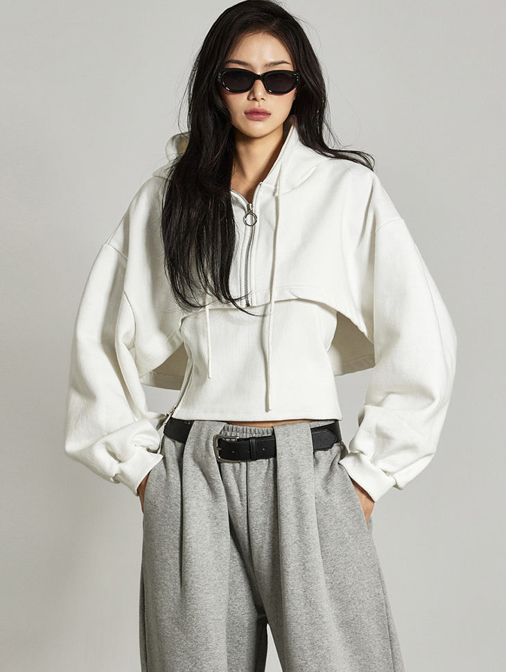 J2979 Short Zip-Up Jacket