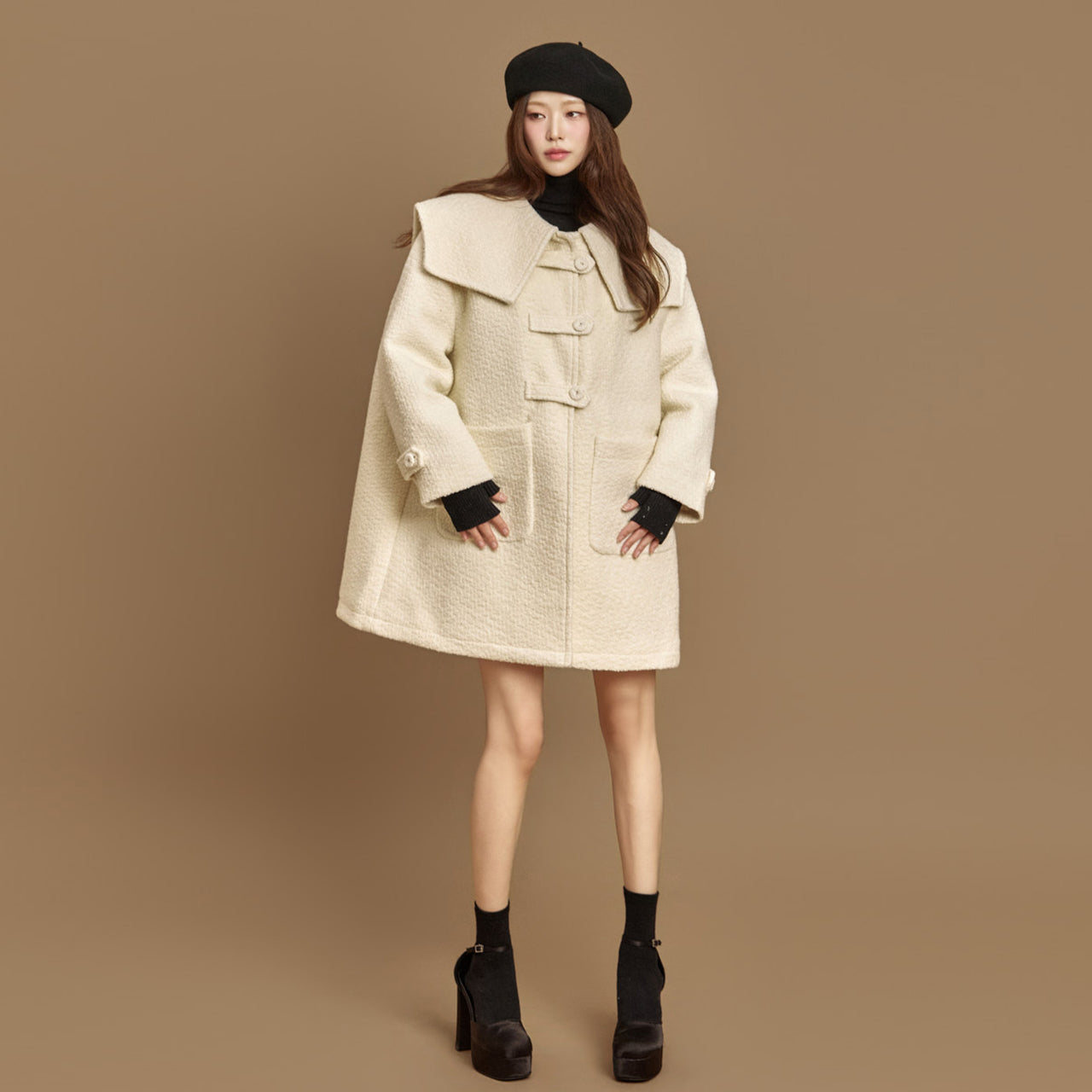 J2993 Sailor Wool Coat