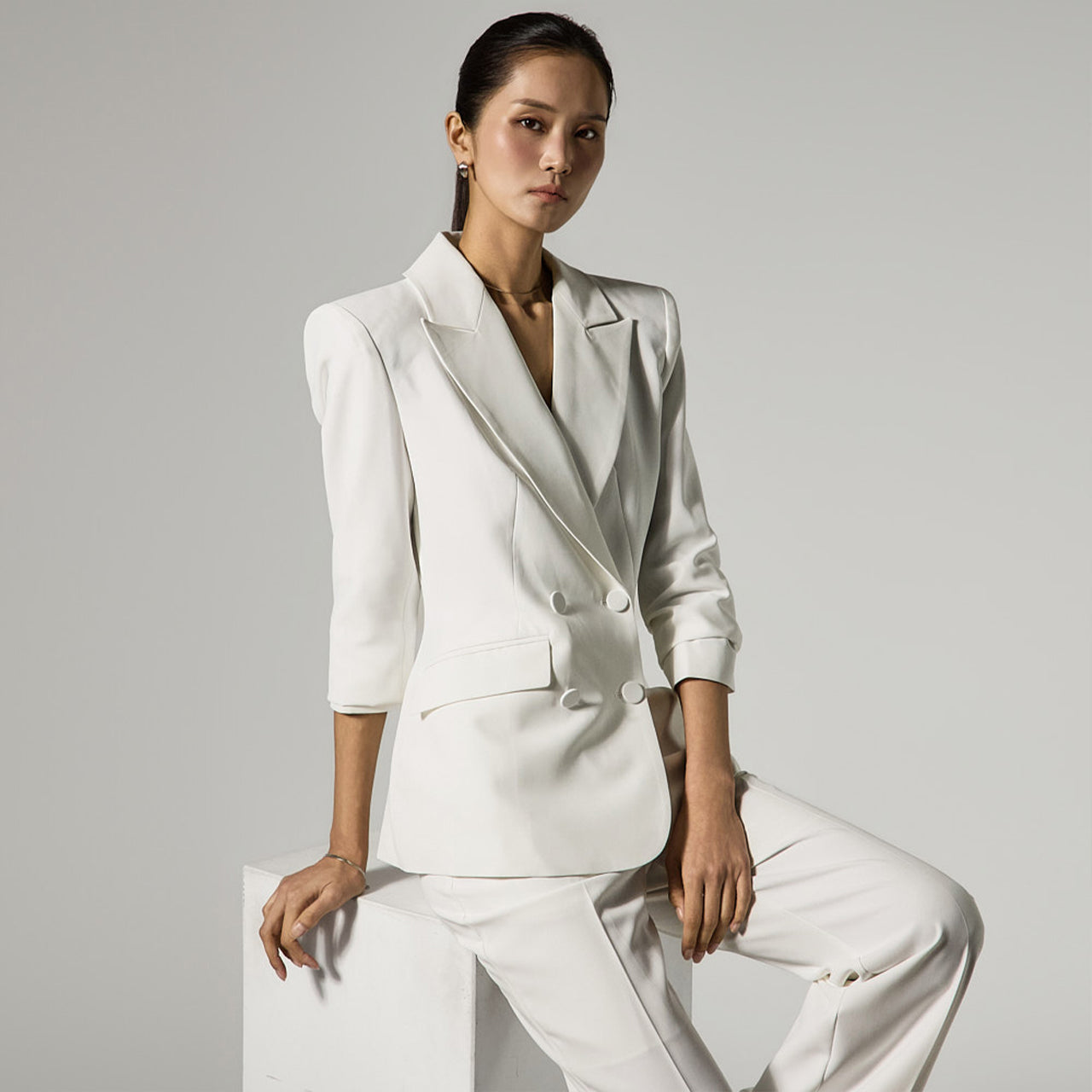 J3137 Slim Double Jacket