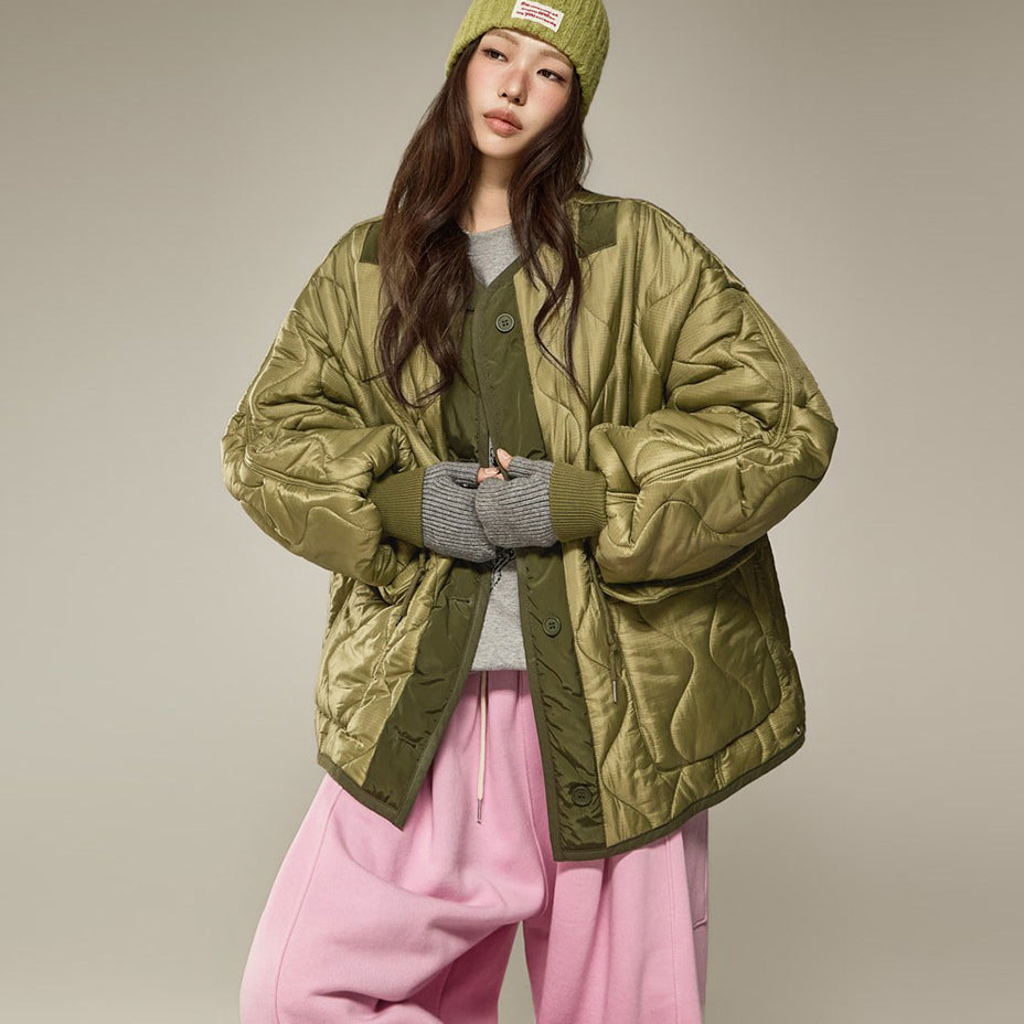 J3309 Quilted Liner Jumper