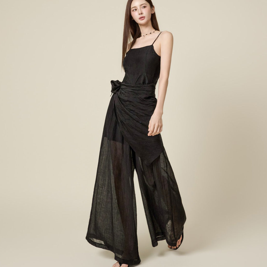 JS066 Strap Jumpsuit