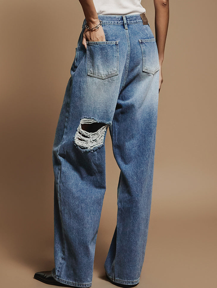 PJ542 Distressed Jeans