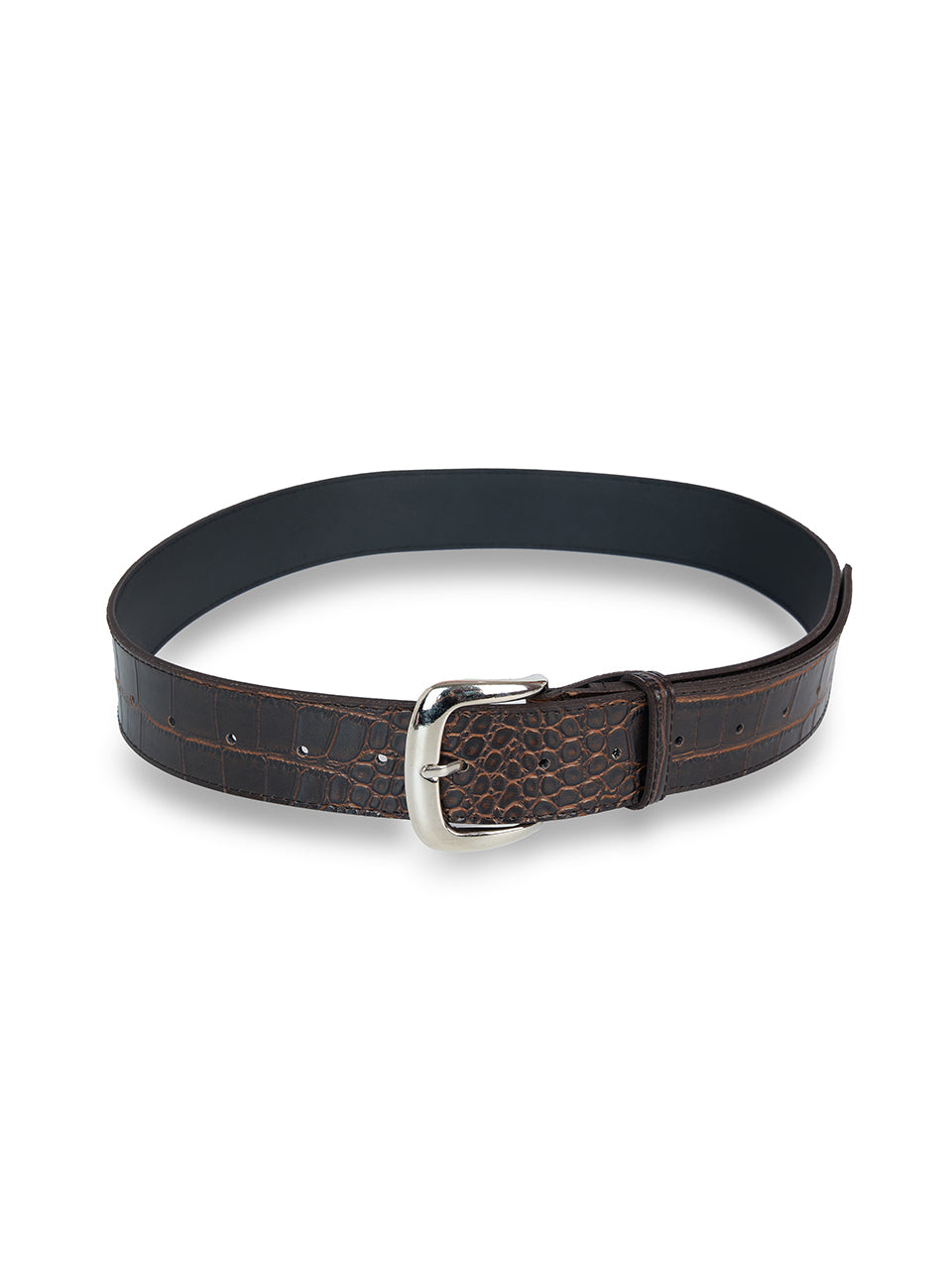 AT-528 Crackled Leather Belt