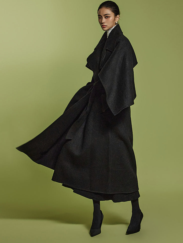 J2511 ハンドメイドウールコート