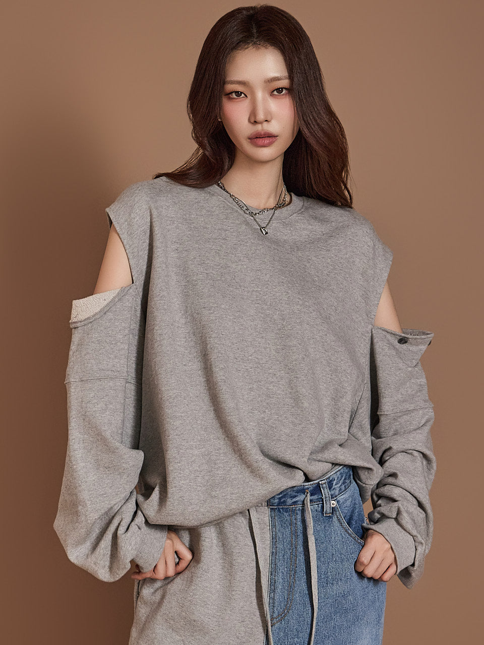 E3557 Multi-way Sweatshirt