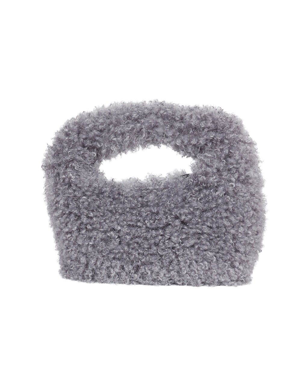 A-1626 Fur Mini Handle Bag