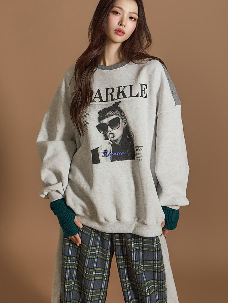 E3662 Fleece-lined Sweatshirt