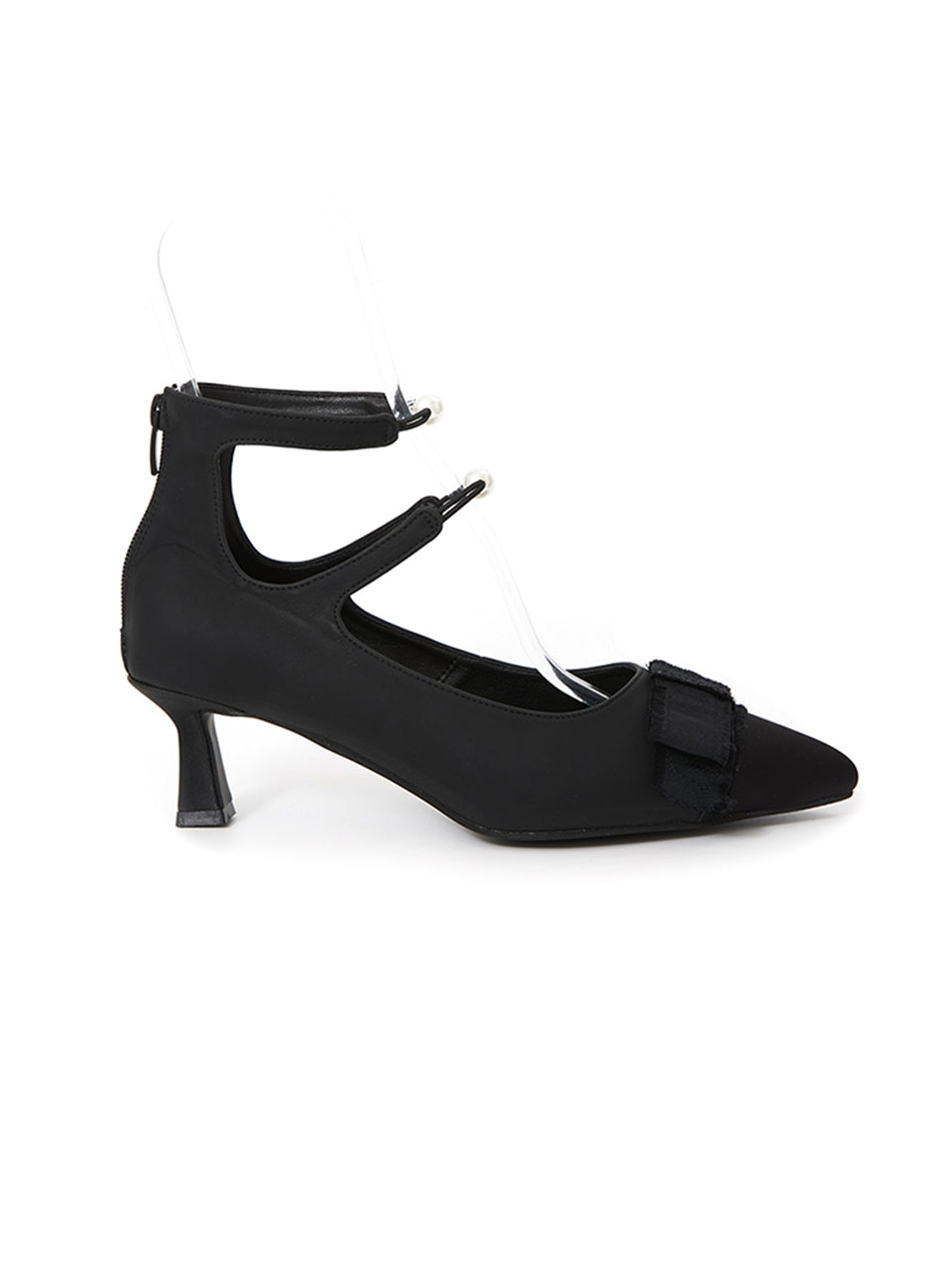 AR-3259 Ribbon Middle Heeled Pumps
