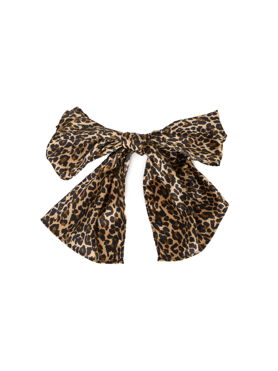 AP-470 Big Ribbon Leopard Pattern Hair clip