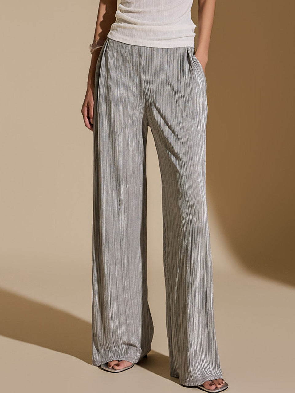 P3205 Pleated Pants