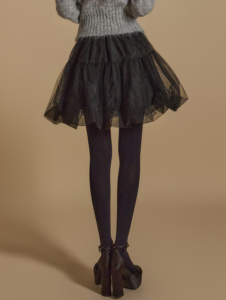 SK2895 Tulle Balloon Skirt