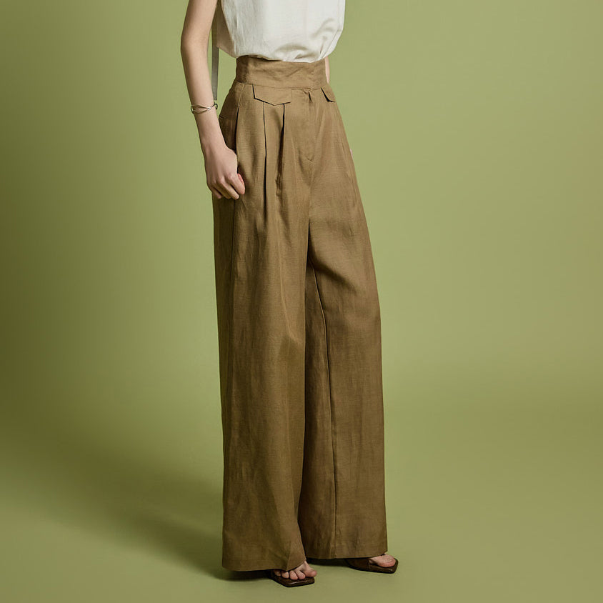 P3142 リネンスラックス