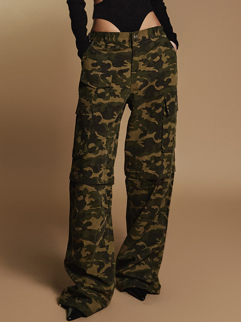 P3250 Military Pattern Multi-way Pants