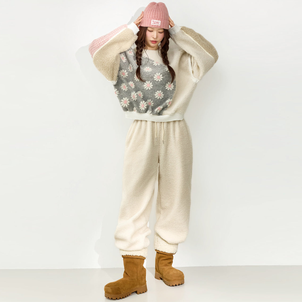 P3719 Boucle Swaet Fleece Pants