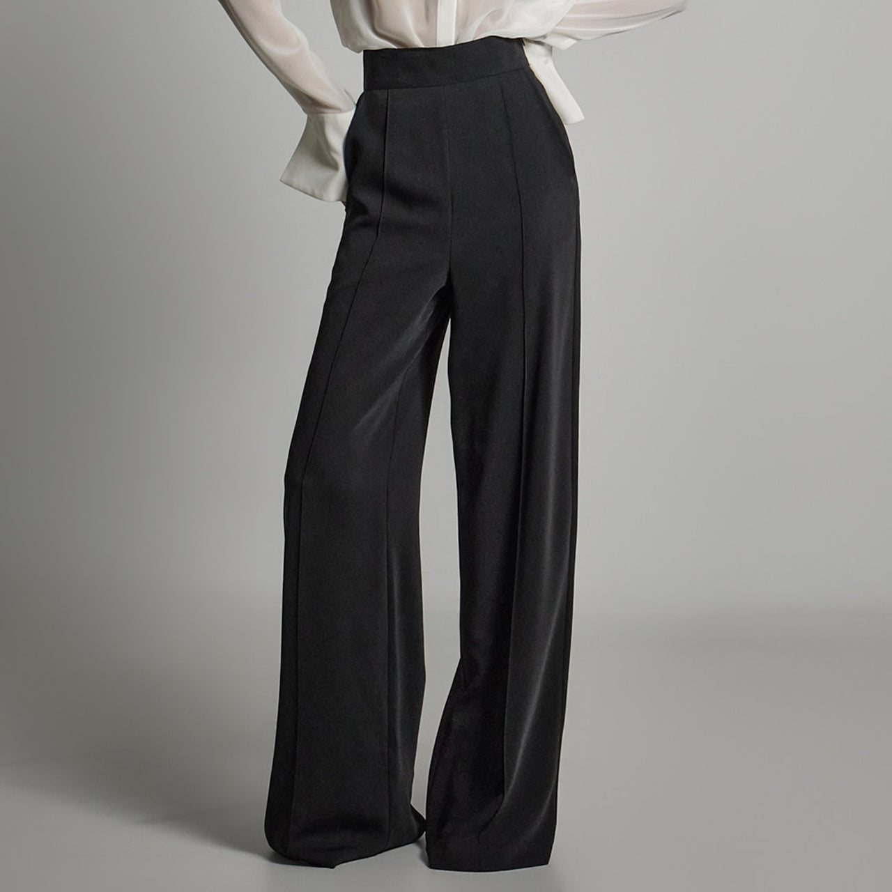 P9166 Pintuck Slacks