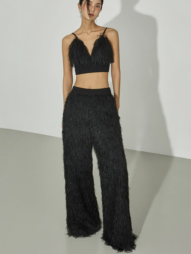 P9183 Fluffy Shaggy Pants