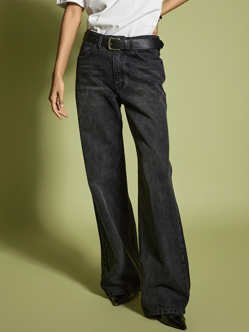 PJ596 Wide Jeans
