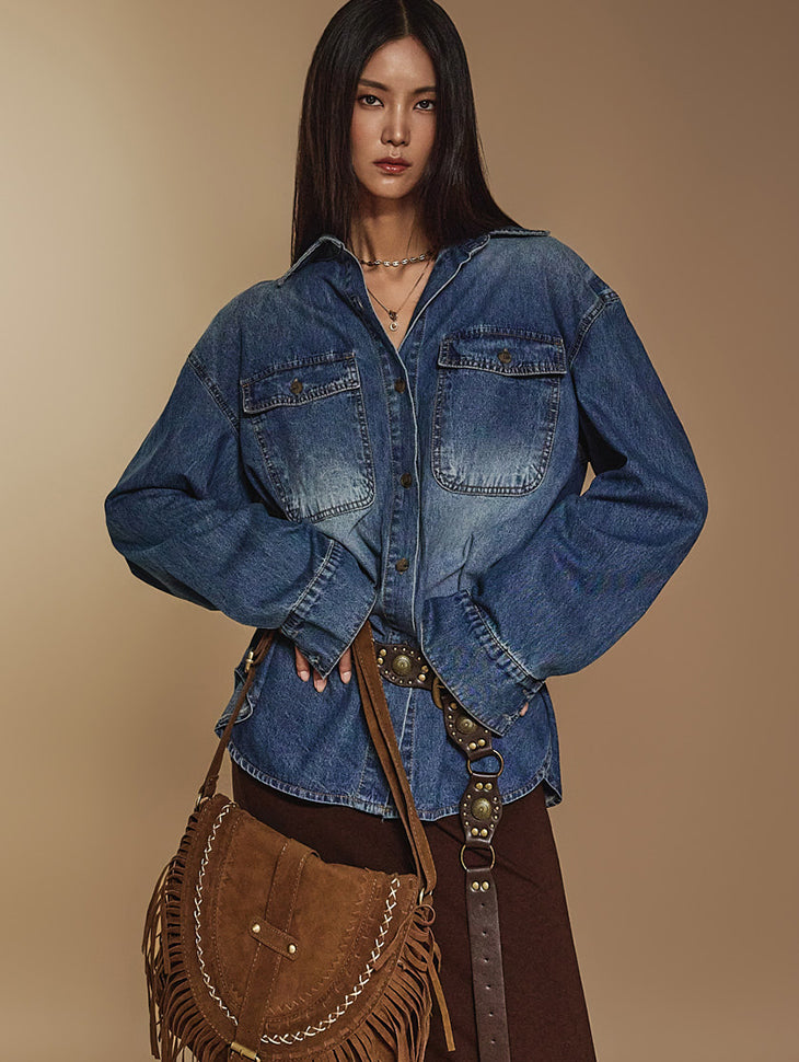 S660 Denim Long Shirt