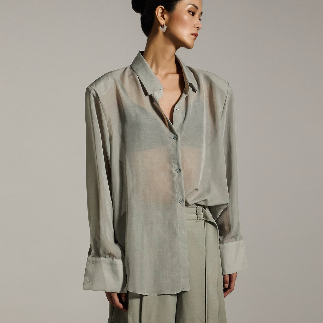 S722 Sheer Shirt