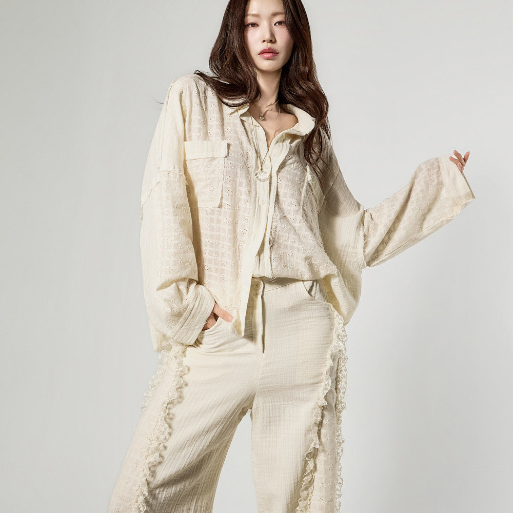 S868 ゆったりシャツ