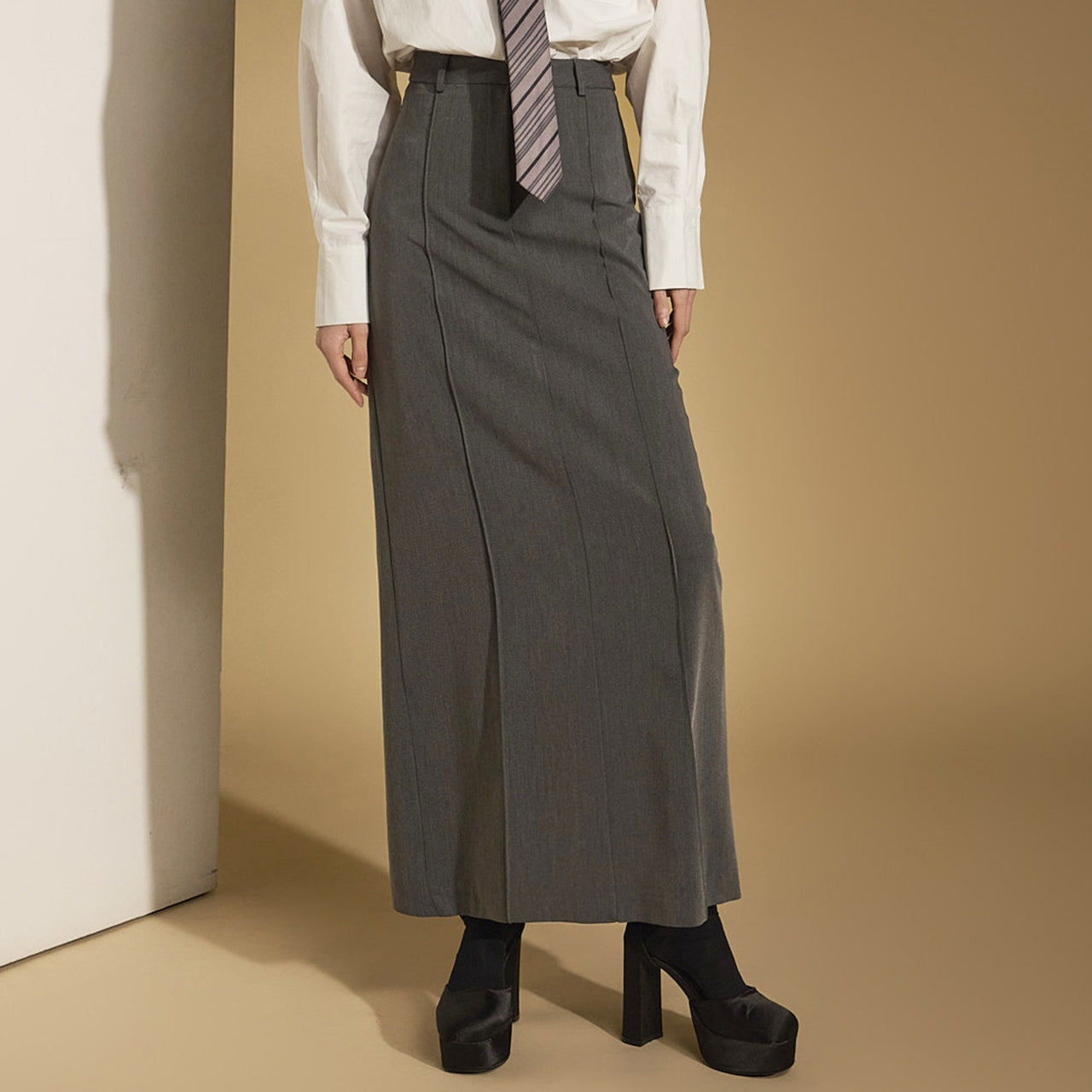 SK2904 Long Pencil Skirt