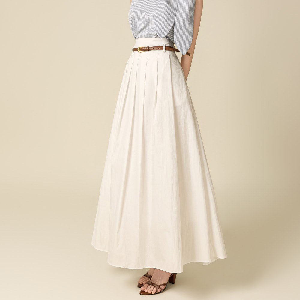 SK3241 Tuck Flare Skirt