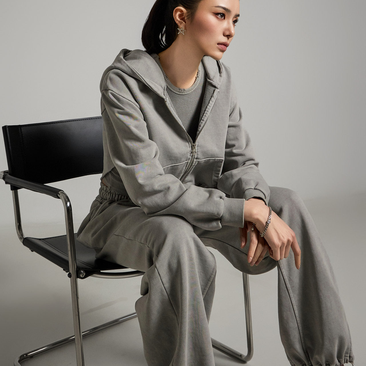 TP2072 Zip-Up SweatSuit Set