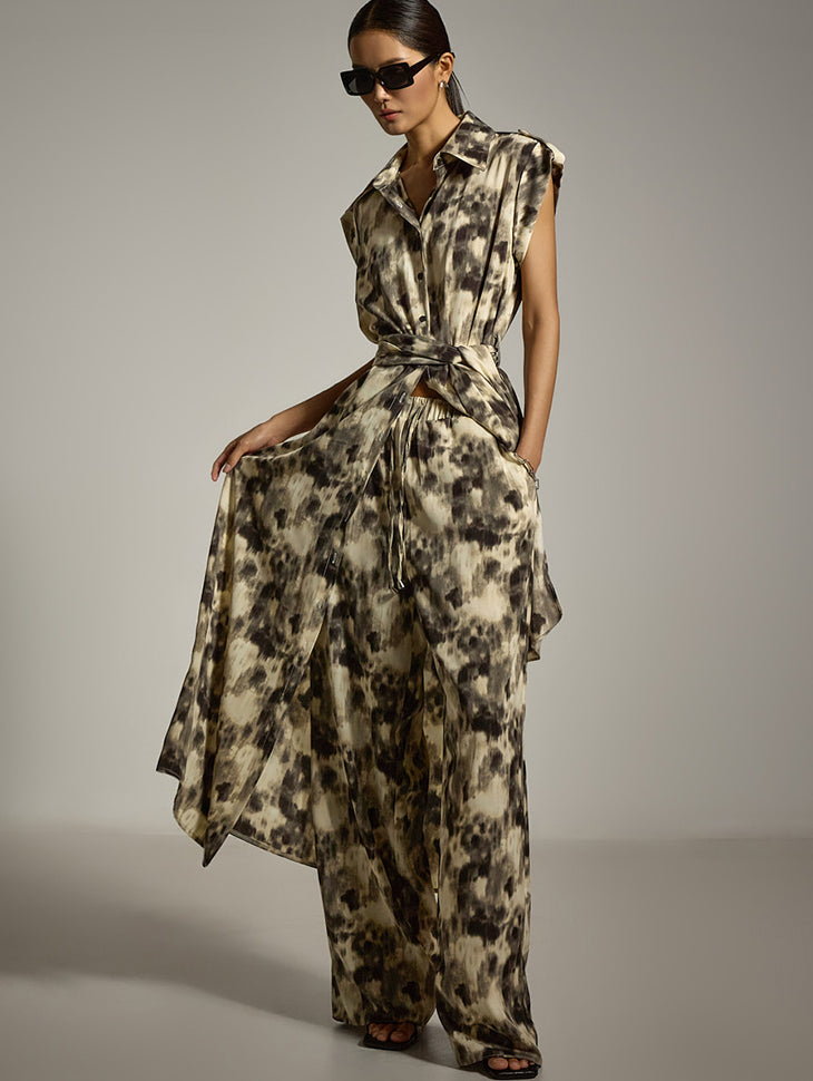 TP2145 タイダイシャツ＆パンツセット