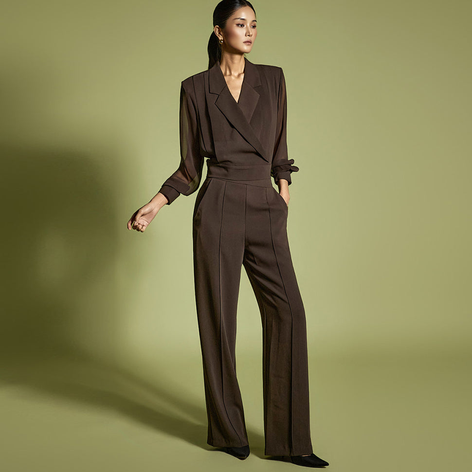 TP2235 Blouse and Slacks Set