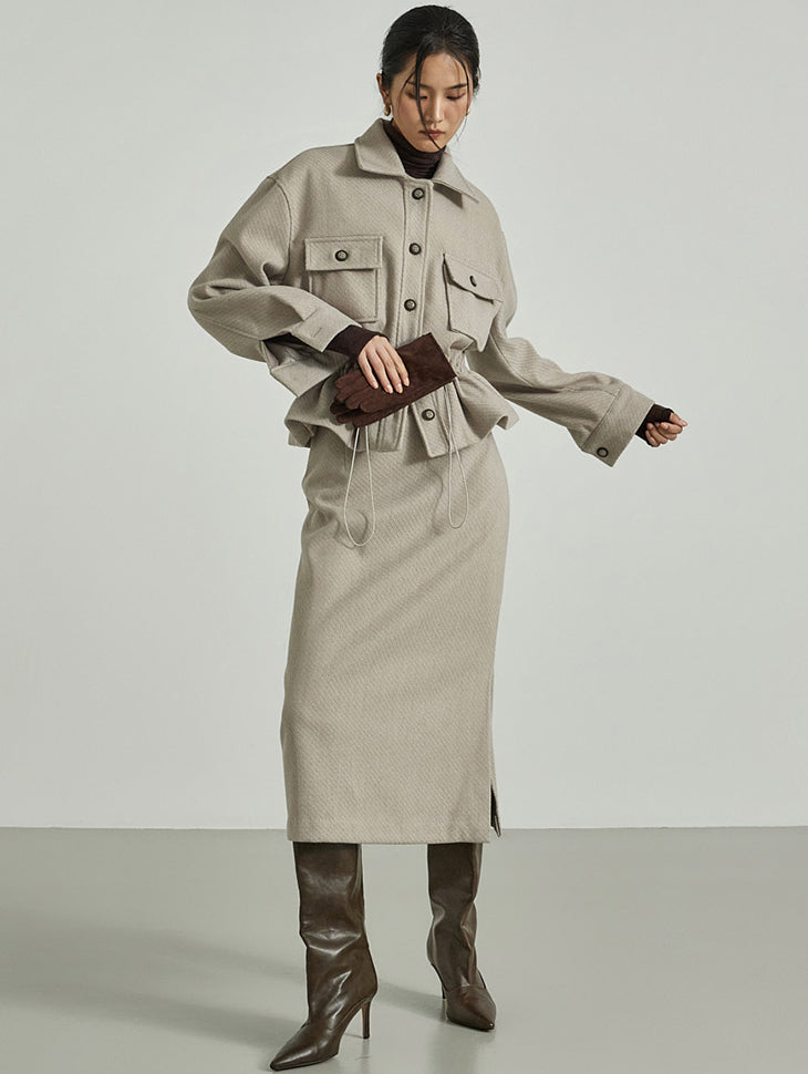 TP2293 Jacket and Skirt Set