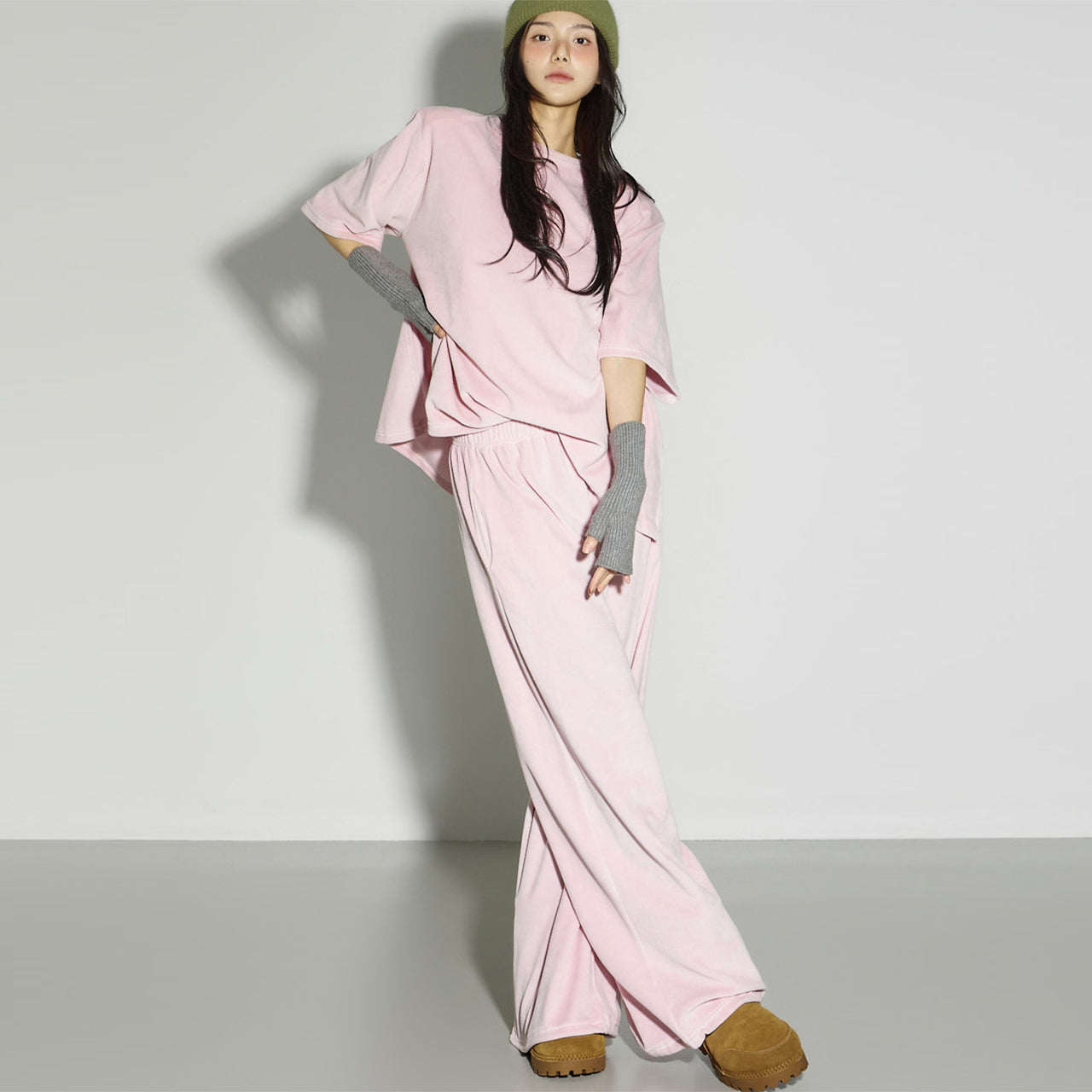 TP2296 Top and Sweat Pants  Set