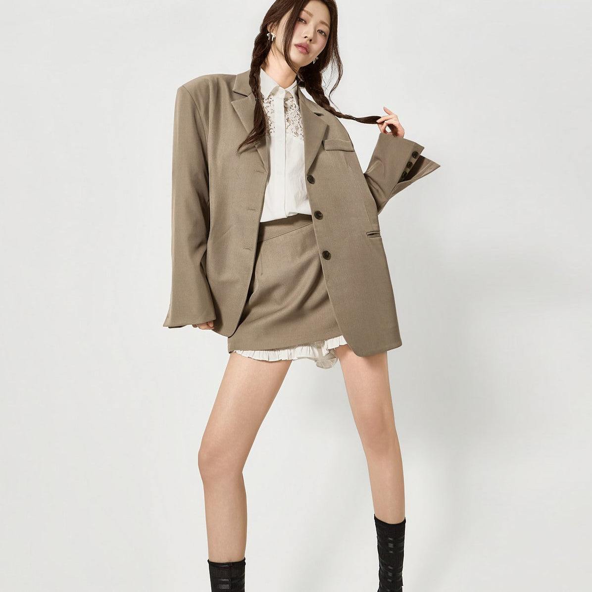 TP2355 Jacket and  Skirt Set